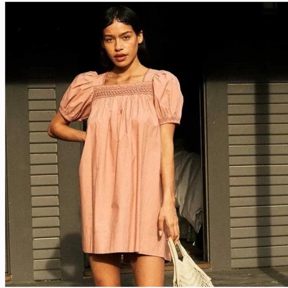 Doen Dresses & Skirts - Doen Babydoll Earhart Dress in Pink Size XS